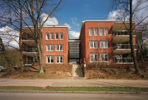 Diepenbrock gevel met entree